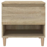 Bedside Tables 2 pcs Sonoma Oak 50x46x50 Engineered Wood 819539
