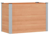Garden Raised Bed Brown 100 x 50 x 91 cm 42038997
