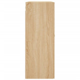 Wall Mounted Cabinet Sonoma Oak 69.5x34x90 cm 828407