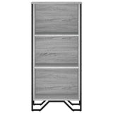 Bookcase Grey Sonoma 50x31x106 cm Engineered Wood 848607