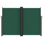 ZNTS Retractable Side Awning Dark Green 180x1200 cm 4004845