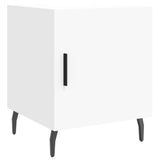 Bedside Cabinets 2 pcs White 40x40x50 cm Engineered Wood 827597