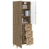 Cabinet Set 2 pcs 66 x 34.5 x 90 cm Engineered Wood 3416483