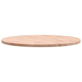 Table Top 80x2.5 cm Round Solid Wood Beech 355918