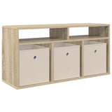 Lowboard with Drawer Sonoma Oak 87 x 27.5 x 43 cm 8000582
