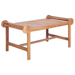 Coffee Table 100x50x45 cm Solid Teak 44734