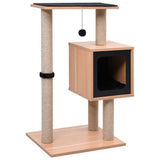 Cat Tree with Sisal Scratching Mat 82 cm 170922