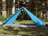Family Tent Tipi 8-Person Blue Waterproof 94583