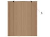 Roller Blind Brown 120 x 160 cm Bamboo 42039786