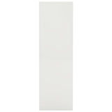 Bookcase White Engineered wood Medium Bookcase Rectangular 801125