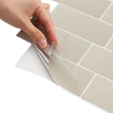 Decorative Stickers 50 pcs Beige 29 x 21 cm 42046155