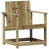3 Piece Garden Lounge Set Impregnated Wood Pine 832634