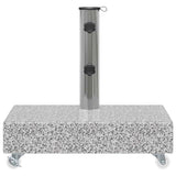 Umbrella Base Light Grey 45x25x8.3 cm Granite 313666