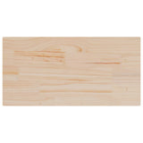 Table Top Natural Wood Solid Pine Wood 80 x 40 cm 824400