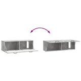 Wall-Mounted TV Cabinet Concrete Grey 98 x 31 x 30 cm 899408