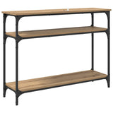 Console Table Artisan Oak 100 x 29 x 75 cm Engineered Wood 882200