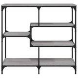 Console Table Grey Sonoma 103x32x95 cm Engineered Wood 833953