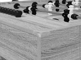 Foosball Table Grey Sonoma 146.5 x 74 x 85 cm Engineered Wood 3378204