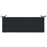2-Piece Bench Cushions SOEST 2 pcs 100% Polyester Dark Blue 949673