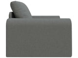 Folding Sofa Bed Dark Grey 98 x 71 x 83 cm Fabric 42030501