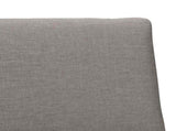 Upholstered Headboard Taupe 80 cm Solid Pine Wood 879147