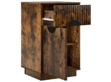 Sideboard VENRAY Smoked Oak 35 x 33 x 77.5 cm Engineered Wood 8020014