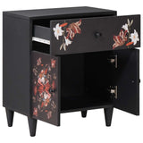 Bedside Table Multicolour 50 x 33 x 60 cm Solid Mango Wood 4018711