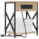 Bedside Cabinet Sonoma Oak 41 x 31 x 51 cm Engineered Wood 859507