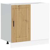 Kitchen Base Cabinet Porto Artisan Oak Engineered Wood 854307