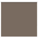 ZNTS Roller Blind Blackout Coffee 160x175 cm Fabric Width 156.6 cm Polyester 4011036