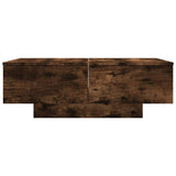 Coffee Table Smoked Oak 90x60x31 cm Engineered Wood 815195