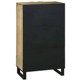 Highboard Brown 60 x 33 x 100 cm Solid mango wood 4017966