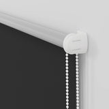 Roller blind blackout 164.4x175 cm Fabric Width 160 cm black 240143