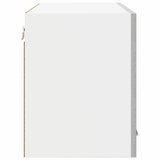 Hanging Cabinet with Door 2 pcs Concrete Grey 60 x 31 x 40 cm 884217