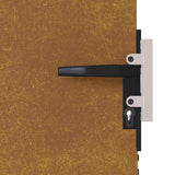 Garden Gate 85x150 cm Corten Steel 153259