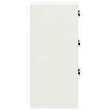 File Cabinet White 44 x 50 x 106.5 cm Cold-Rolled Steel 891603