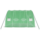 Greenhouse with Steel Frame Green 24 m 6x4x2.85 m 3188105