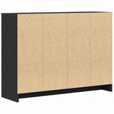 Sideboard Black 102 x 29.5 x 75 cm Engineered wood 862084