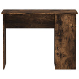 Desk Smoked oak Engineered wood 100x55x75 cm Computer Desk 823029