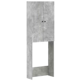 Toilet Cabinet EDE Concrete Grey 66 x 25.5 x 190 cm 896038