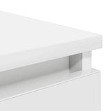 Sideboard with Drawers White 37.5x35x99 cm Engineered Wood 861760