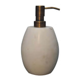 White Marble Soap Dispenser of 2 IN3224