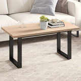 Table Top 100x50x2.5 cm Rectangular Solid Wood Pine 847431