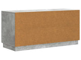 Sideboard Concrete Grey 89 x 34.5 x 57 cm Engineered Wood 895348