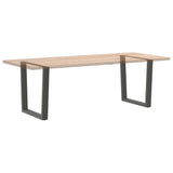 Dining Table Legs V-Shape 2 pcs Anthracite 90x cm Steel 4012654
