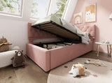 Daybed Upholstered Bed with 3FT Single Sofa Bed 90 x 190 cm, Ottoman Bed with Hydraulic N601P343711P