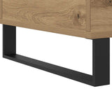 Coffee Table Artisan Oak 60x44.5x45 cm Engineered Wood 857441