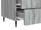 Bedside Cabinet Grey Sonoma 43x 41 x 68 cm Engineered Wood 894331