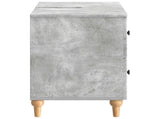 Bathroom Sink Cabinet ALKMAAR Concrete Grey 82 x 41x 59 cm 896138