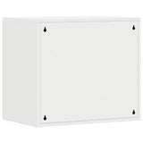 Wall Cabinet for Garage with Gas-lift Door White 883269